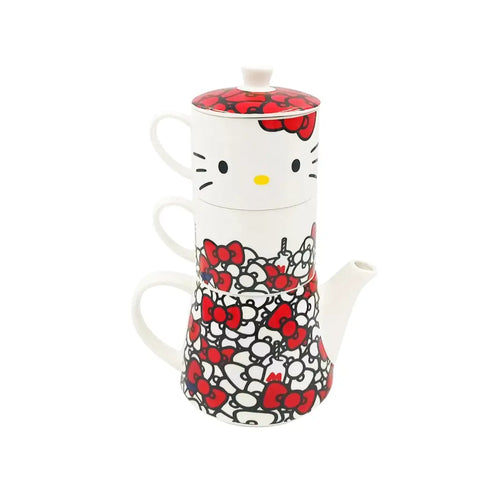 Juego de Té de Hello Kitty para Dos Personas - Contenedor