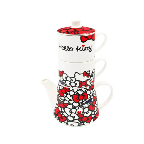 Juego de Té de Hello Kitty para Dos Personas - Contenedor