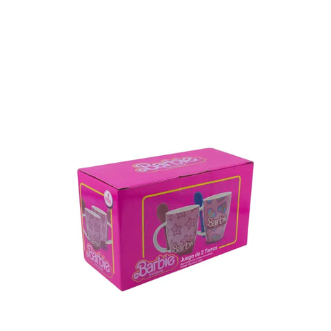 Set de 2 Tazas Barbie