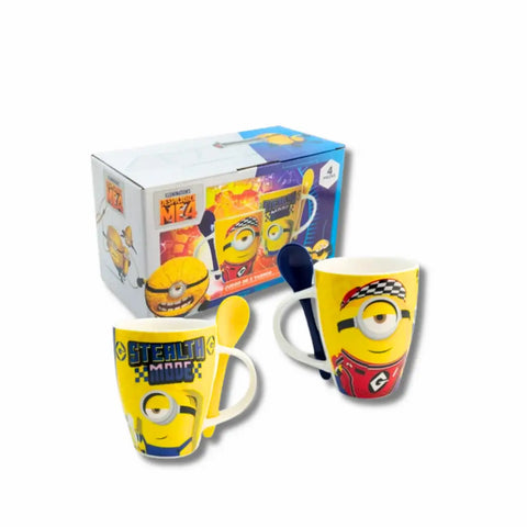 Set de 2 Tazas de Minions mi villano favorito 4 - Tazas