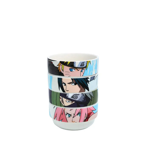 Set de Bowls apilables de Naruto Shippuden. - Bowl