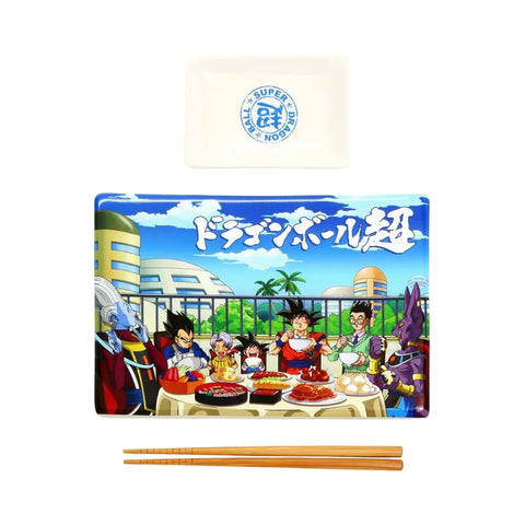 Sushi Set De Dragon Ball Super Banquete del elenco - Platos