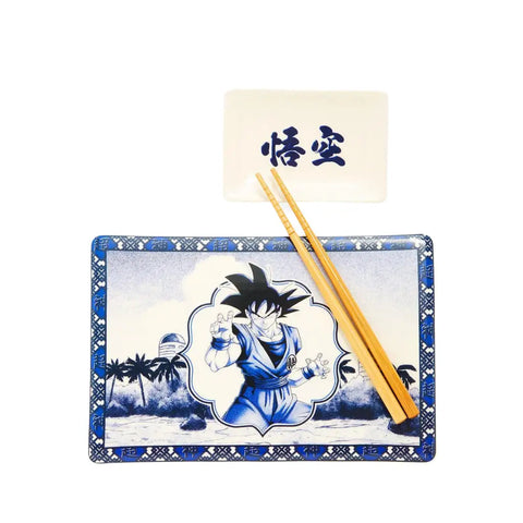 Sushi Set De Dragon Ball Z Goku - Platos decorativos