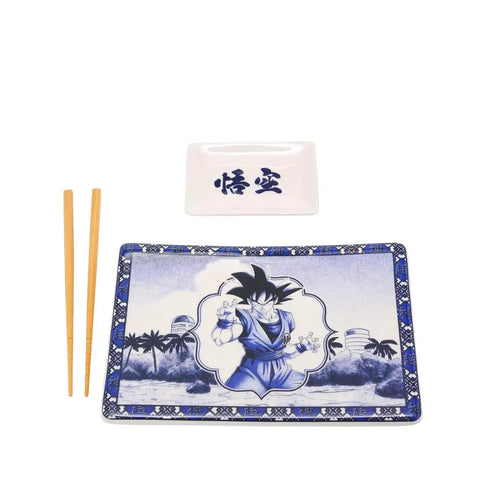 Sushi Set De Dragon Ball Z Goku - Platos decorativos