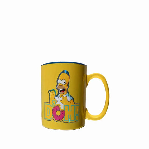 Taza Amarillo Metalizado Homero Simpson - Tazas