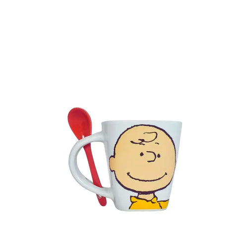 Taza Snoppy Cuadrada Blanca - Tazas