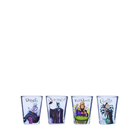 Vaso Mini Tequilero de Villanas Disney - Vasos